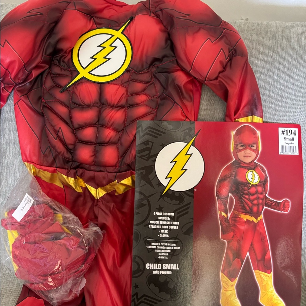 The flash DC comics costume child size small